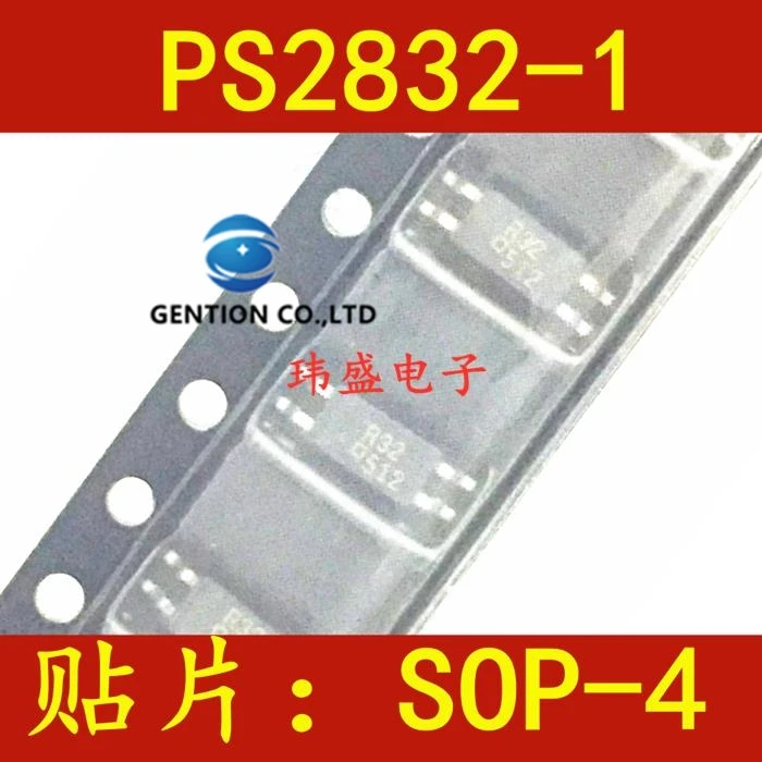 Acoplamento óptico ps2832 tablete sop4 r32 ps2832, saída fototransistor em estoque 100% novo e original, 20 peças