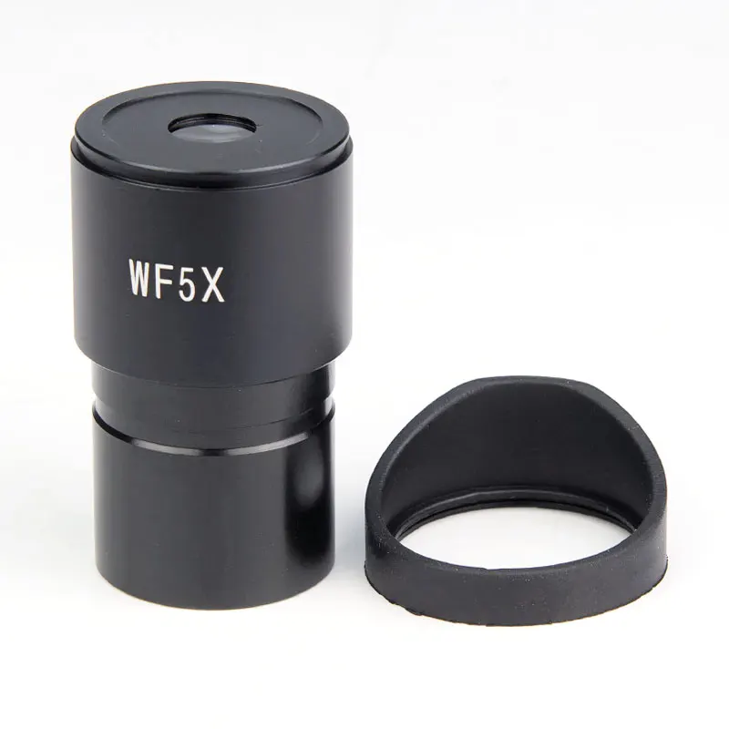 WF5X/20mm Wide Angle 5x Eyepiece Optical Lens for Stereo Microscope with Mounting Size 30mm