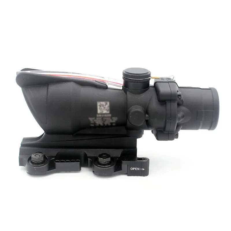 Imagem -02 - Acog 4x32 w Larue qd Mount Red Dot Vista w Original 3d Letras Marcas Réplica Perfeita