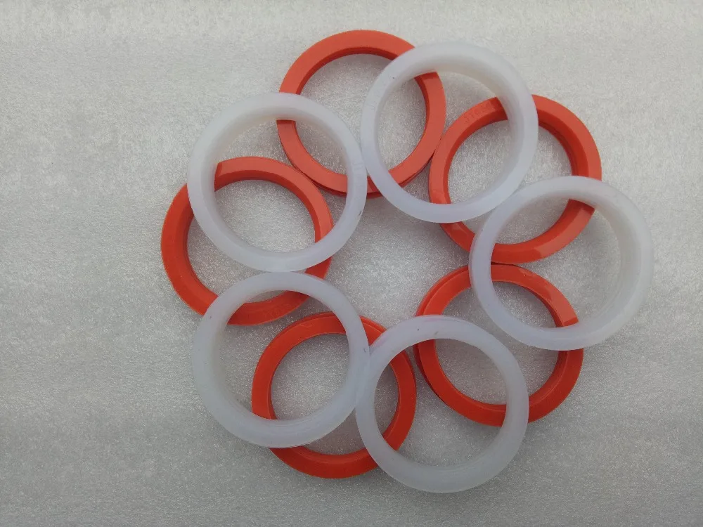 10 Pcs/Red or White/47mm Silicone Silica Gel Sealing O Ring For Solar Water Heater Vacuum Tube