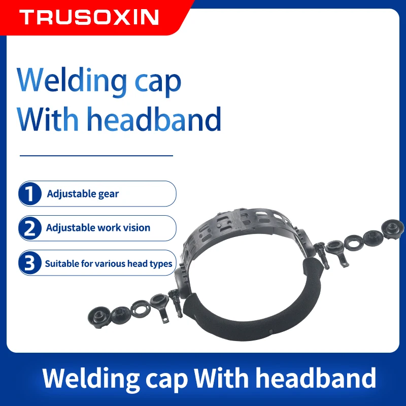 Solar Auto Verduistering Lasser Masker Accessoires Vierkante Gat Lassen Dragen Helm Hoofdband