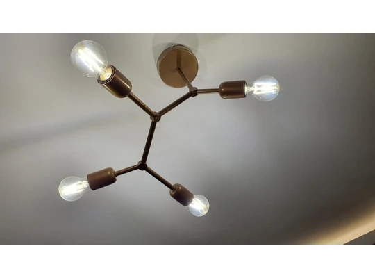 Apliqa Acrobat 4'lü Chandelier stylish shiny elegant lighting for home living room kitchen offices