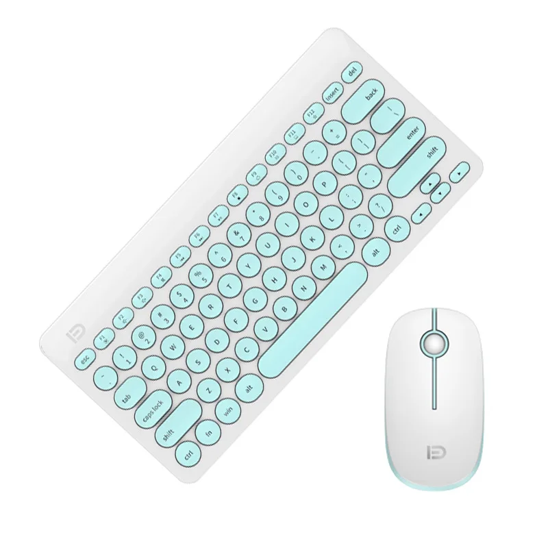 Mini teclado sem fio e mouse conjunto para notebook laptops tablets telefone escritório em casa acessórios do portátil