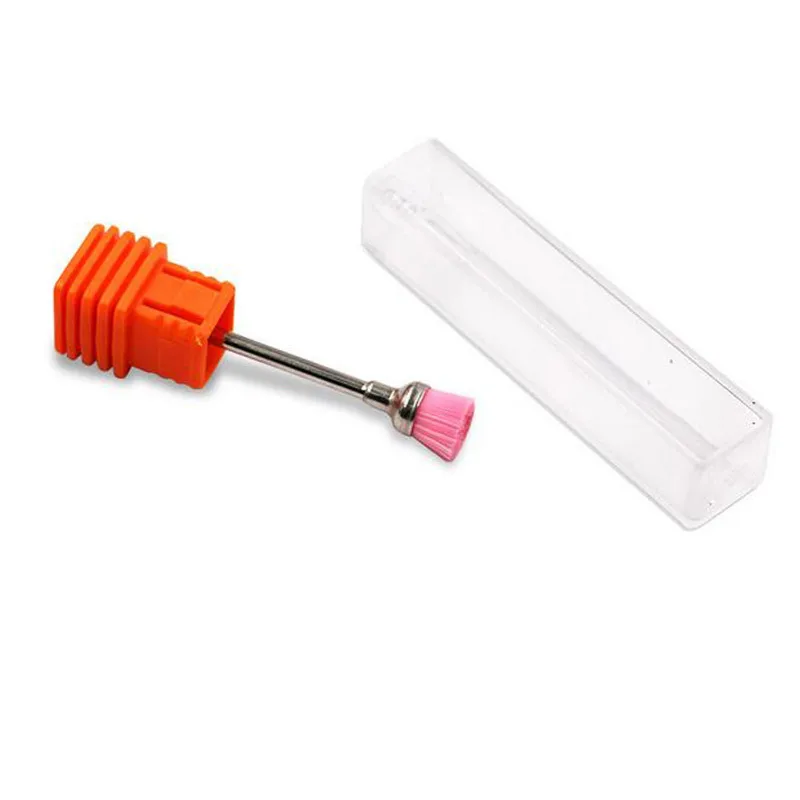 1 pz spazzola per unghie punta per trapano per Manicure elettrico accessorio per macchina taglierina per Manicure elettrica lime per unghie strumento per unghie in ceramica