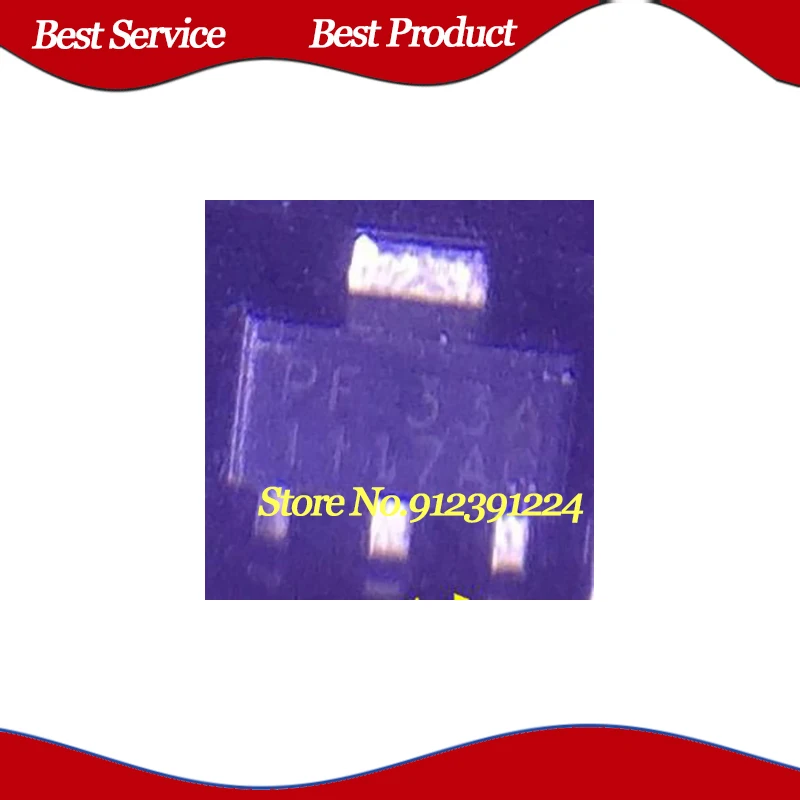 10 Pcs/Lot LD1117AG-3.3V-A SOT223 New and Original In Stock