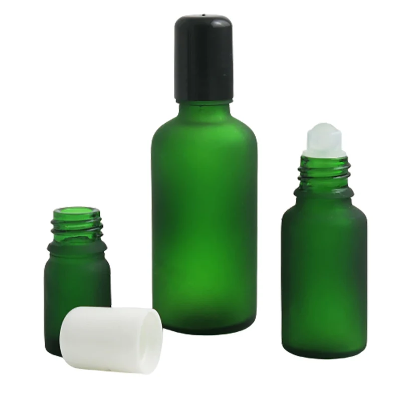 Roll-on HI en verre vert conviviale ré, pour tous les jours, 100ml 50m l30 ml 20ml 15ml 10ml 5ml, Ik 200 pièces