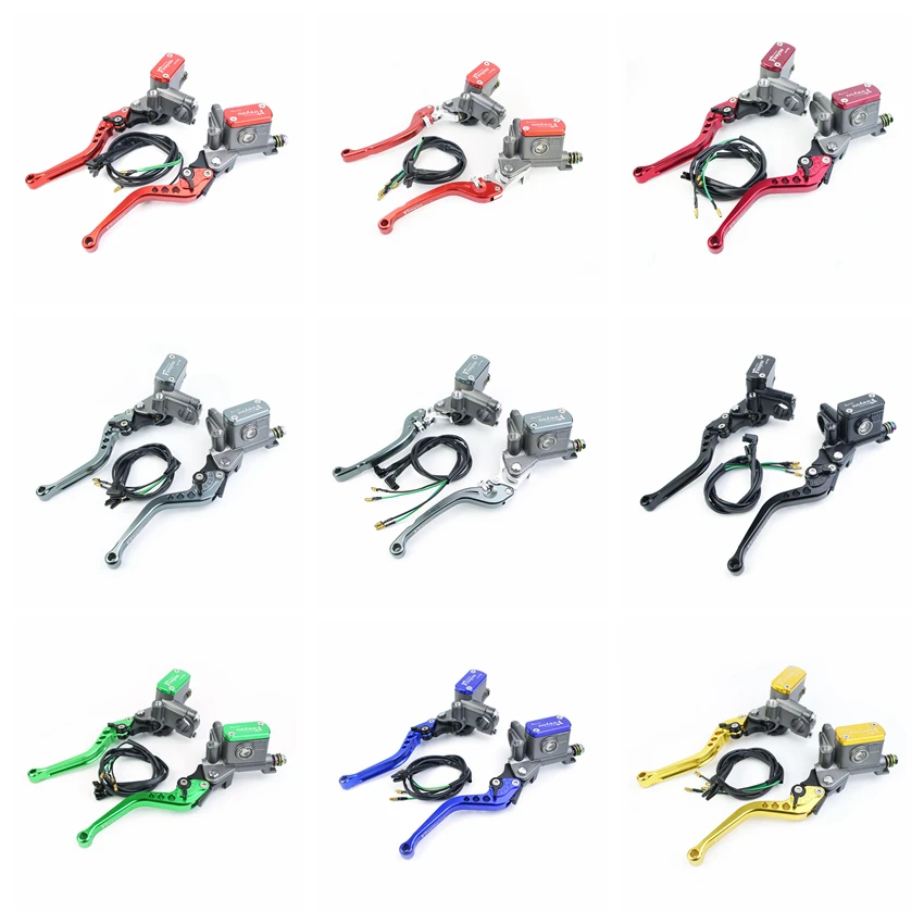 

Brake Pump Master Cylinder Motorcycle lever Handlebar Hydraulic clutch Racing motorbike 22mm For Yamaha Kawasaki Suzuki