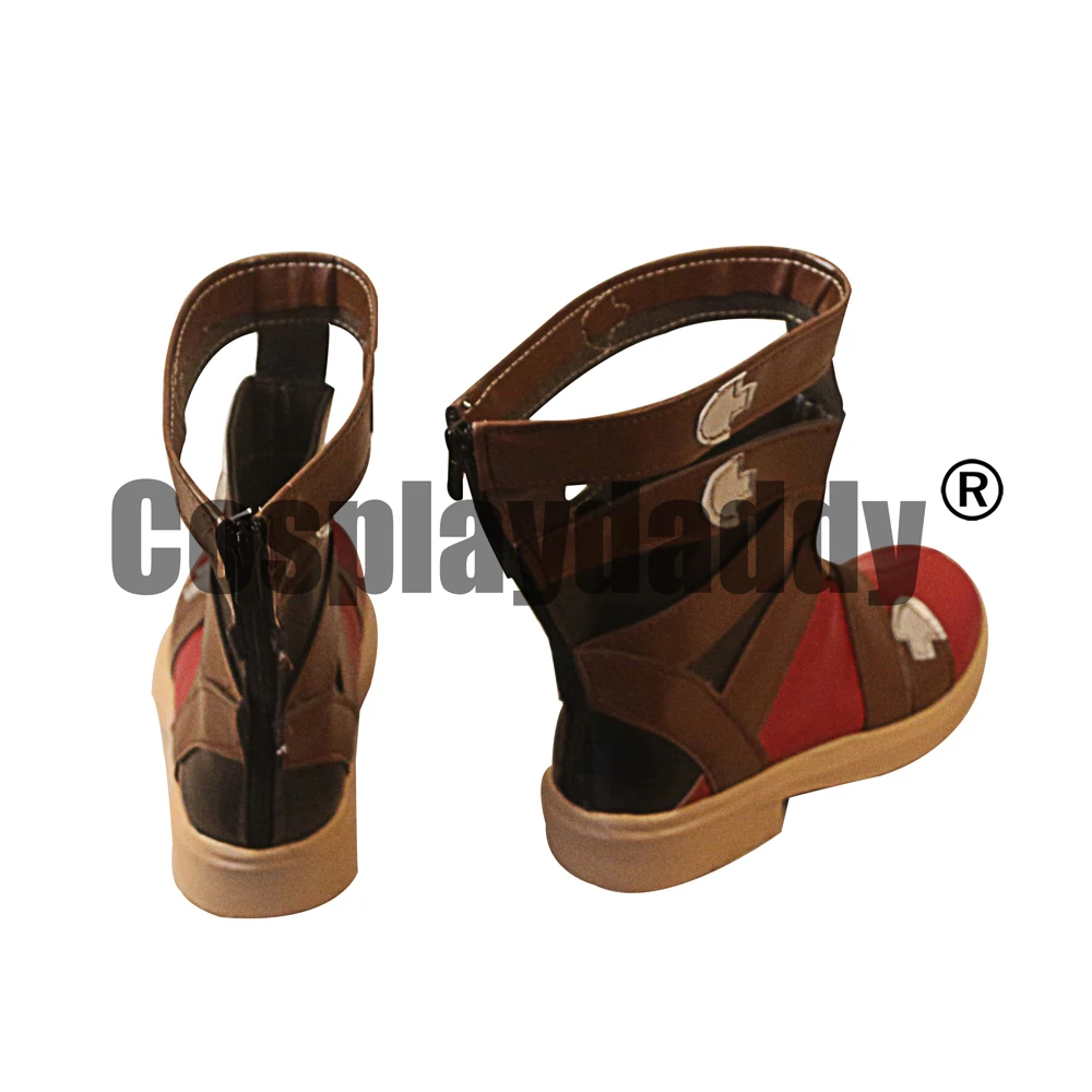 Xenoblade Chronicles Protagonist Shulk Shuruku Game Cosplay Shoes Boots S008