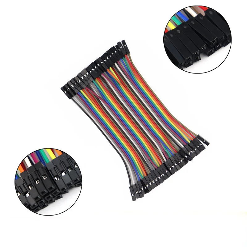 40Pin female to female Breadboard jumper wire,Dupont Cable Male to Male and Male to Female for arduino DIY