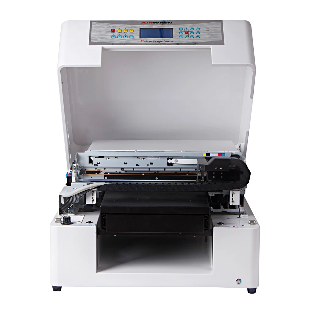 A3 Size UV LED Flatbed Printer Multicolor CMYKWW Digital UV Printing Machine for PVC Cards Phone Case