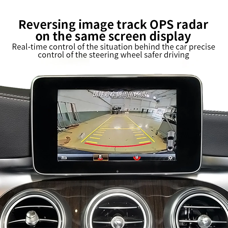 Reverse Camera Connect original Screen for Mercedes Benz C CLA GLA GLE GLC W205 NTG5.0 5.1 5.2 System