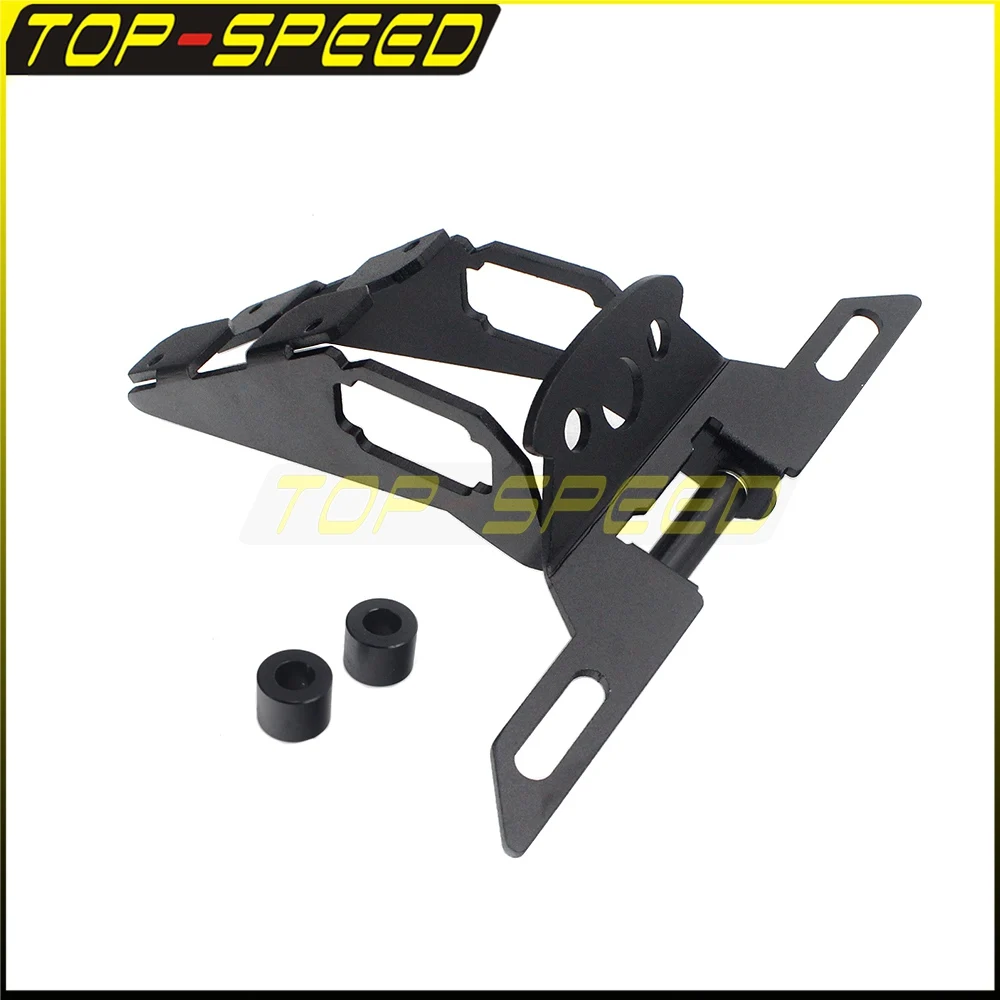 Motorcycle License Holder Plate Bracket Fender CNC Aluminum Eliminator For Kawasaki Z650 2017-2019 Ninja 650 2017-2019