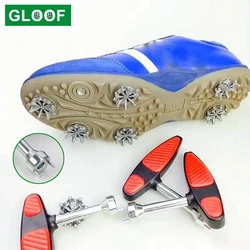 1Pcs Stainless Steel Golf Shoes Spike Wrench Cleats Spikes Tool Removal Cleat Replacement Aid