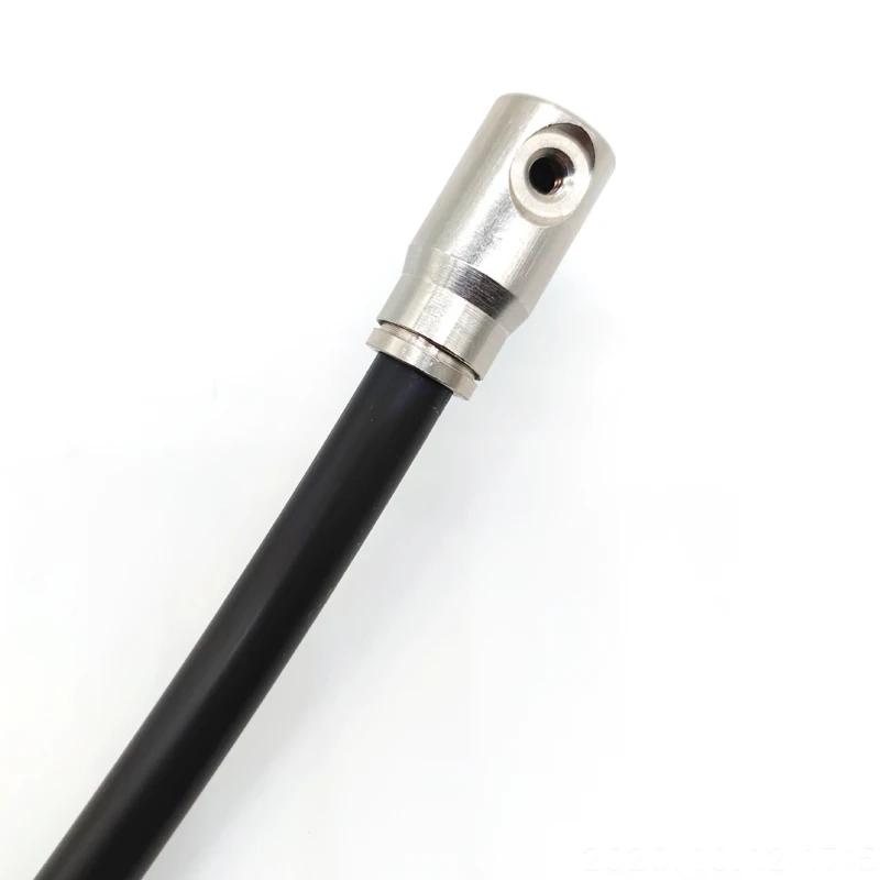 2 Pcs 3/8 Tube O.D Slip Lock With One Hole Fitting For Nozzle End Plug 3/16'' Thread For High Pressure Misting System Sprayer