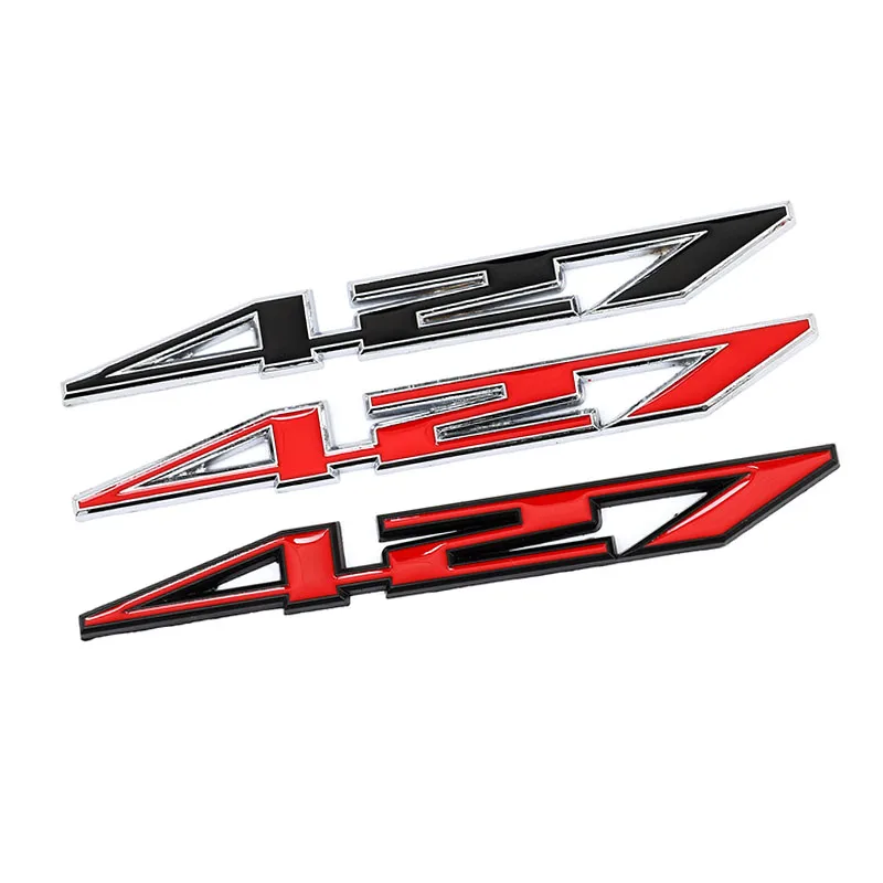 ملصق سيارة 400 427 457 شعار الشارات ل شيفروليه SUV ZR1 كورفيت السترة سونيك كروز سيلفرادو فولت ماليبو شرارة إمبالا