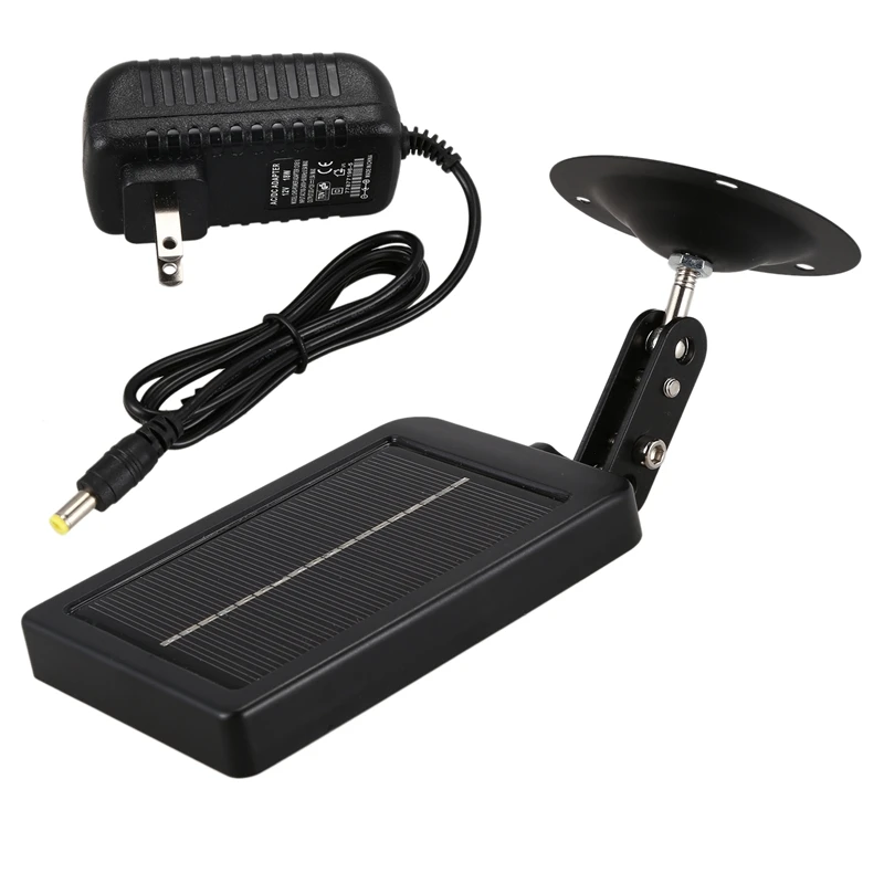 Solar Panel 2300mAh Charger External Powered Supply for 9V Suntek Hunting Camera Photo Traps HC900 HC801 HC700 HC550 HC300