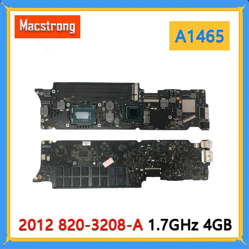 

2012 Year Original A1465 Logic Board for MacBook Air 11" i5 1.7GHz 4G RAM Motherboard 820-3208-A