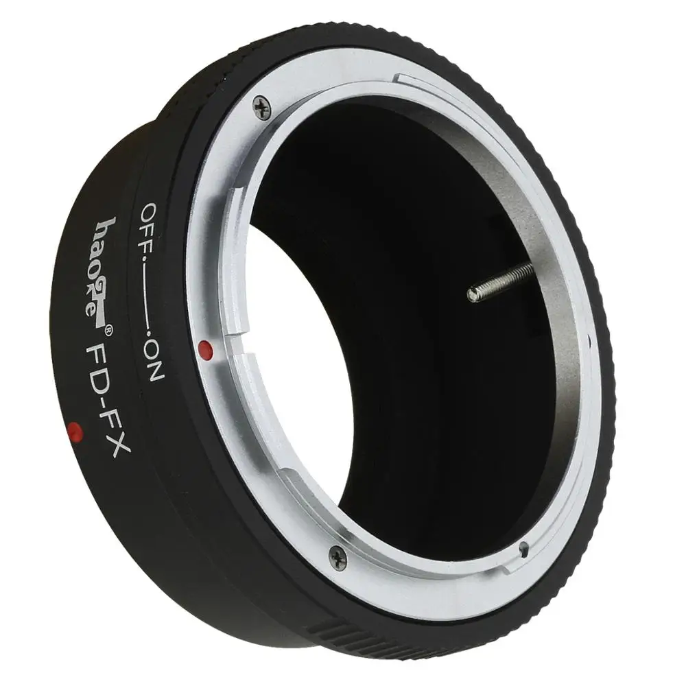 Haoge Lens Mount Adapter for Canon FD Lens to Fujifilm X-mount Camera