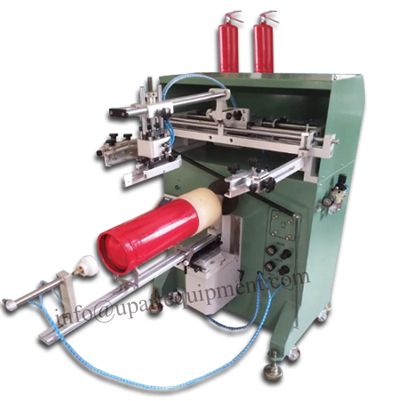 

Screen Printing Machine Automatic for Fire Extinguisher Single Color Serigraphy Printing Machine