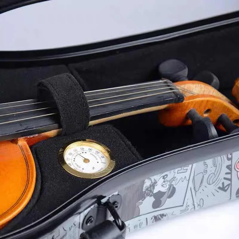 Carbon Fiber Violin Hard Case, Light Music Box, High Quality, 4/4 in Fation, 3/4, 2/4, 1/2, 1/4