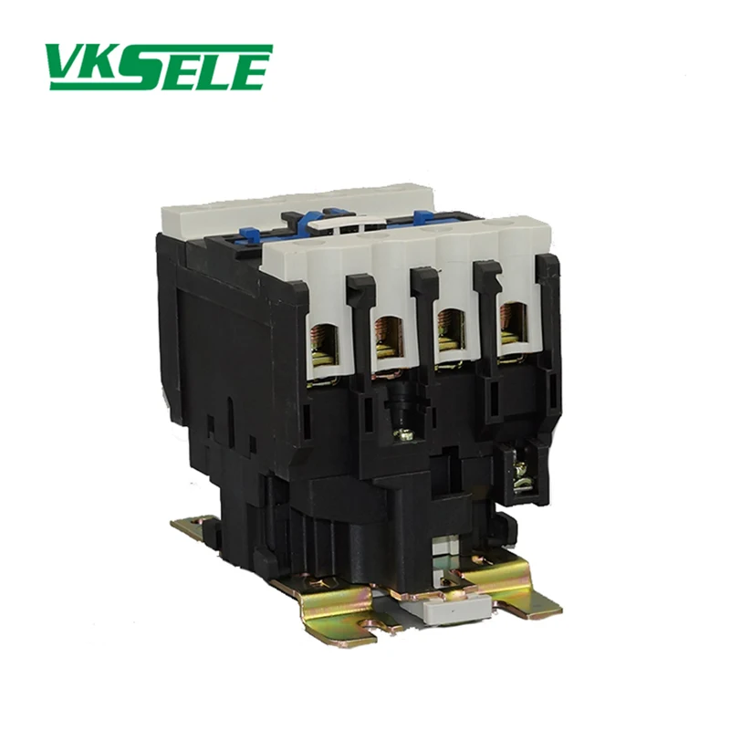 Yueqing supplier LC1-D65 series CJX2-65004 CJX2-65008 65A 4 Poles electrical magnetic contactor