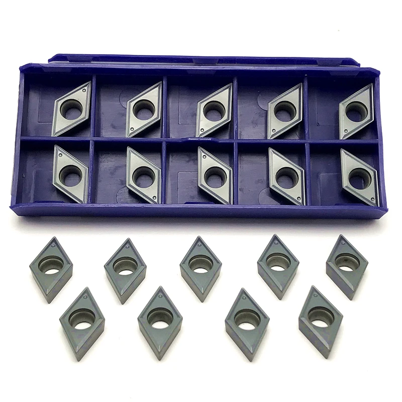 DCMT11T304 DCMT11T308 NN LT10 كربيد إدراج أداة تحول داخلية CNC إدراج عالية الجودة أداة القطع مخرطة أداة