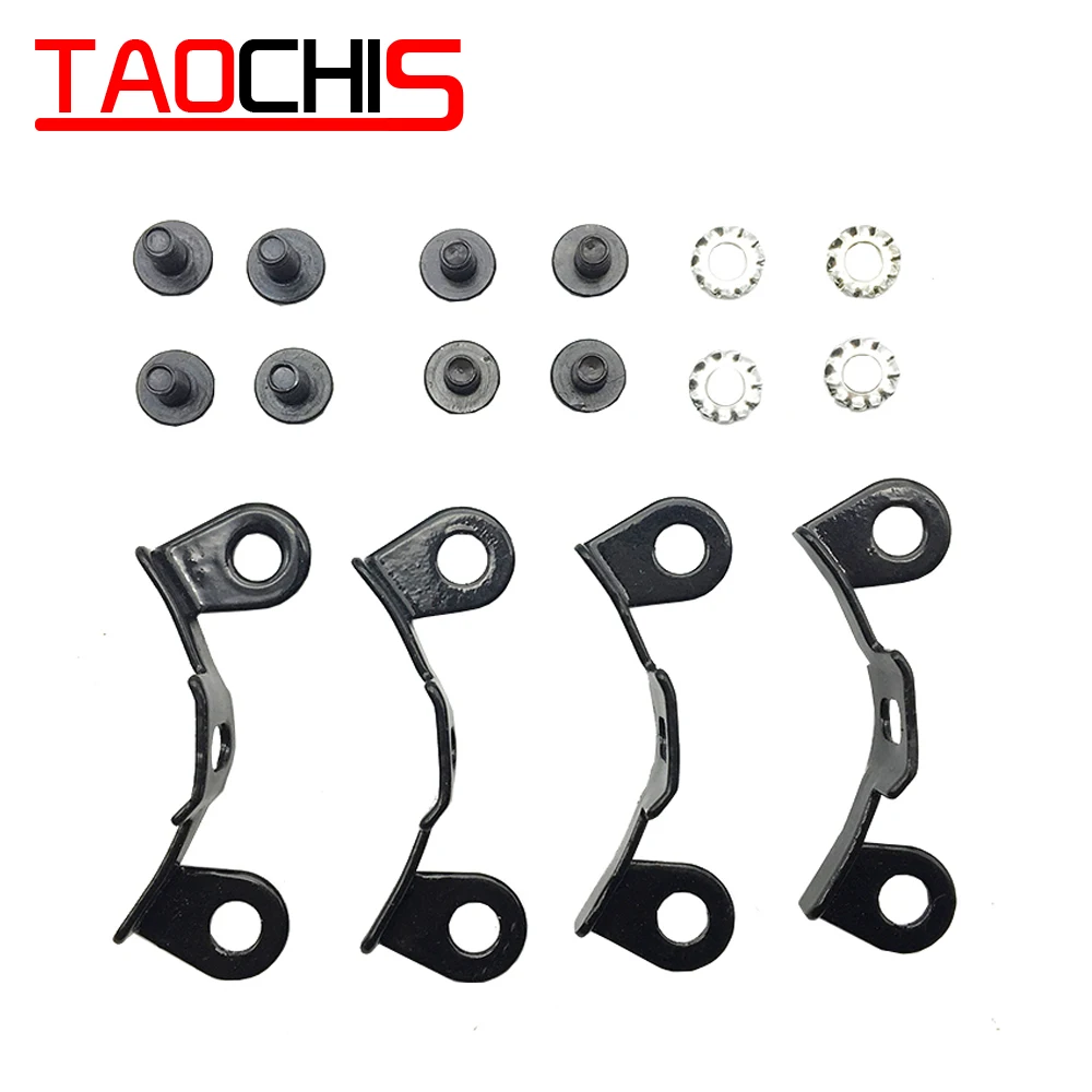 

TAOCHIS Fog light Bracket Retrofit Tools Adapter Frame For M6 2.5 3.0 inch Fog lamp bi xenon Projector Lens Modify Screws Nuts