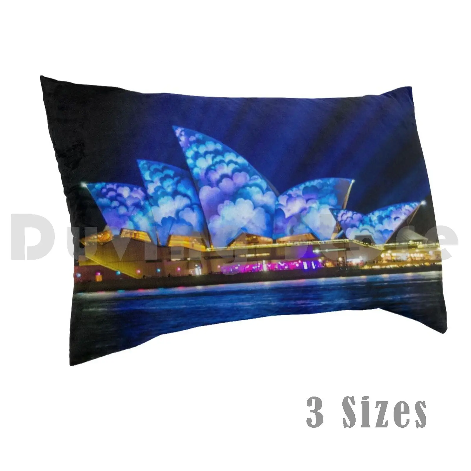 

pillow Case Sydney's Vivid Festival 2014 : I Hat Sydney Vivid Opera House Reflection Light Long Exposure