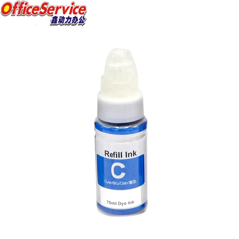 GI-190 GI290 GI390 dye ink refill compatible for Canon G1100 G2100 G2110 G3100 G3110 G4100 G4110 G4200 G1310 G3310 G3200 printer