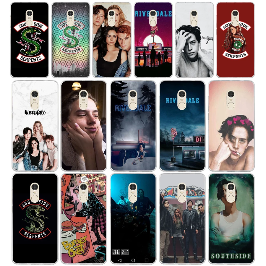 315FG Riverdale South Side Serpents Soft Silicone Tpu Cover phone Case for xiaomi redmi 7 7a note 4A 4X 6 Pro 6A 7