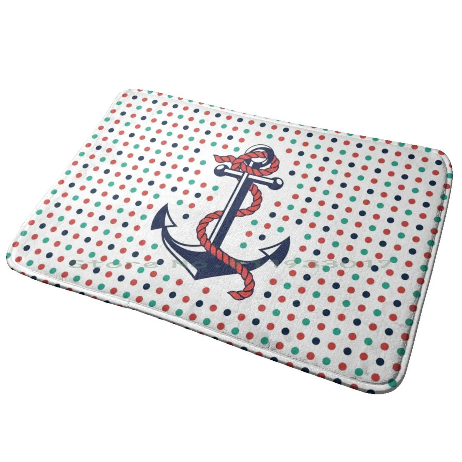 Anchor Entrance Door Mat Bath Mat Rug Tesla Model 3 Tesla Model X P90d Tesla Model X 75d Tesla Model X P100d Tesla Model Y