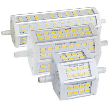 Dimmbare R7S 78mm 118mm 135mm LED-Birne R7S Licht J118 R7S Lampe ohne Lüfter ersetzen Halogenlampe AC220V warmweiß kaltweiß