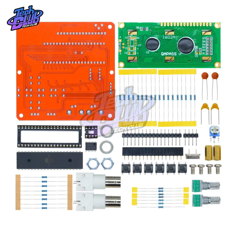 Signal Function Generator Synthesizer DDS Frequency Pwm Pulse Generator Sine Square Sawtooth Triangle Wave Adjustable Module DIY