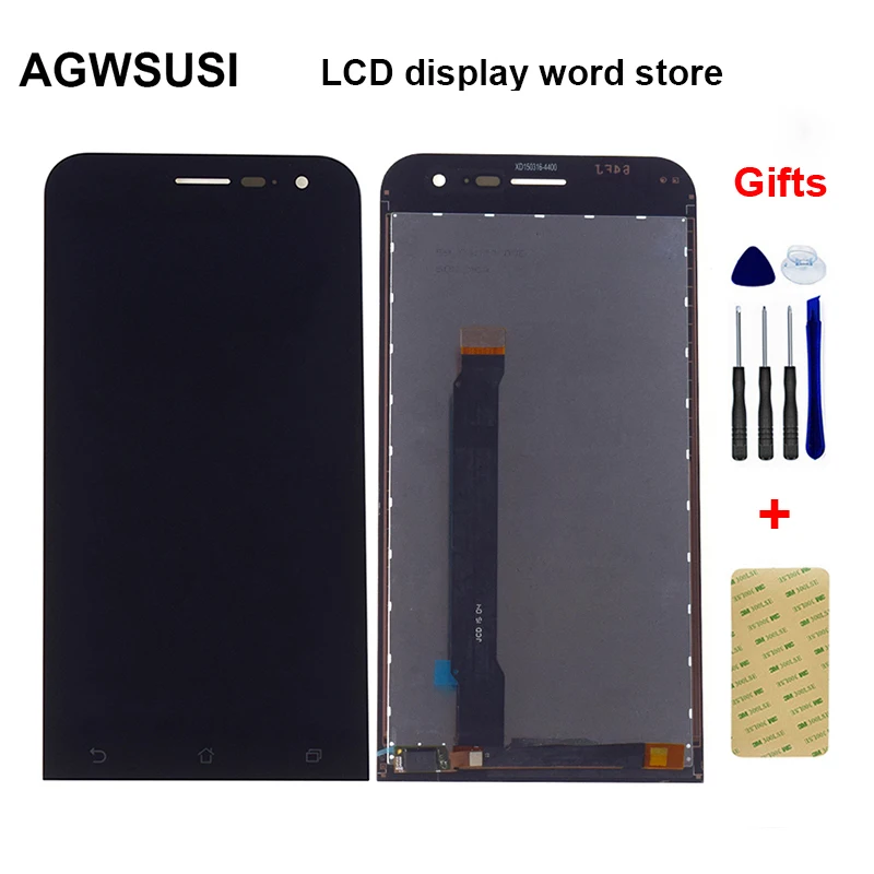 For Asus Zenfone 2 ZE500CL LCD Screen For Asus Z00D LCD Display Panel Touch Screen Digitizer Glass Sensor Assembly Replacement