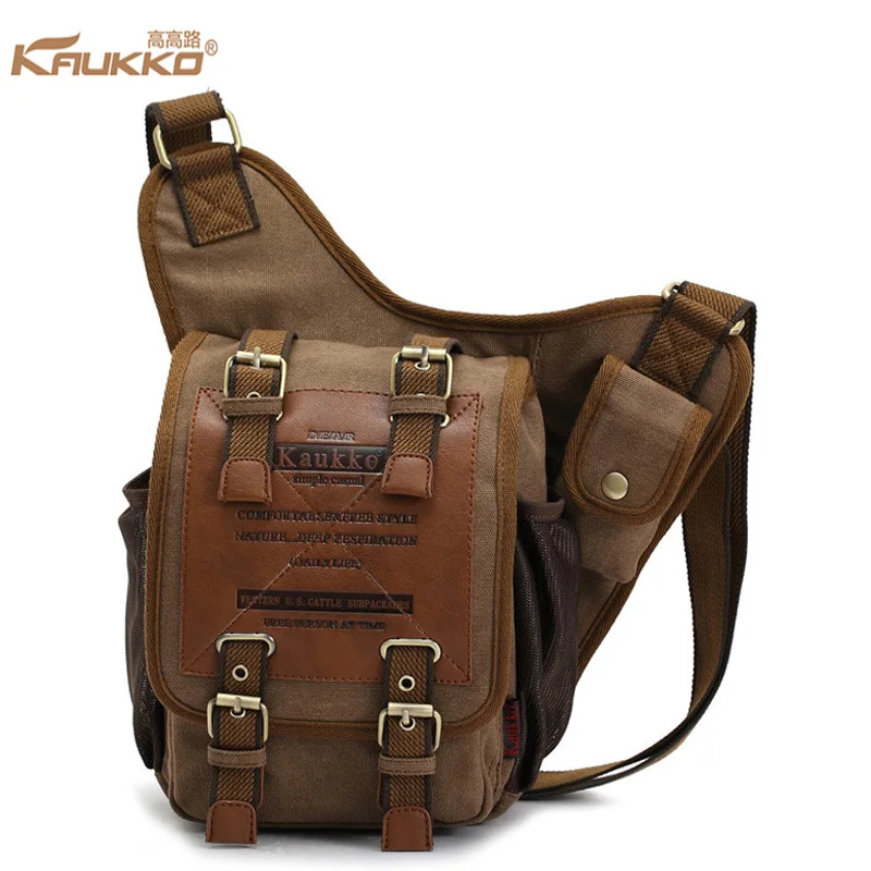 Vintage Nylon Canvas Men\'s Messenger Bag Casual Shoulder Bag Crossbody Bags For Men Travel Bags Handbags Male Bolsa