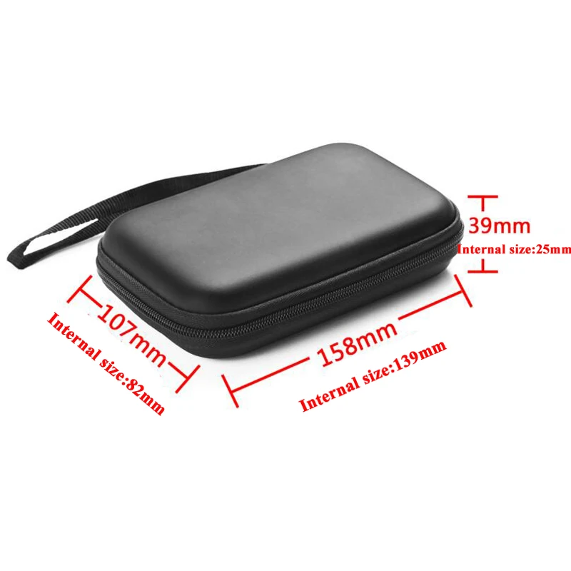 Caixa de armazenamento durável, estojo de transporte para fiio m11 pro m15 m11 m9 m7 m6 m3k mk2 x1 x3 x5iiis x7 q5 mp3 bolsa protetora