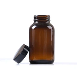 Bouteille marron à large ouverture, bouteille de sol, bouteille d'échantillonnage, bouteille de stockage, 60ml 100ml 120ml 250ml 500ml