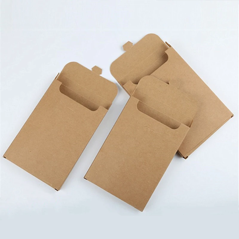 50pcs Kraft Paper Envelope Party Invitation Card Letter Stationery Packaging Bag Gift Greeting Card Postcard Photo Box