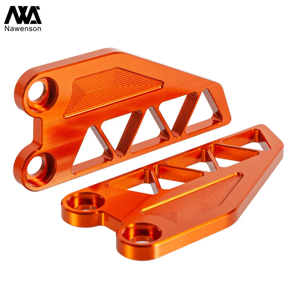 CNC Aluminum Motorcycle Footrest Plate Rearset Decoration for KTM Duke 250/390 2017-2019