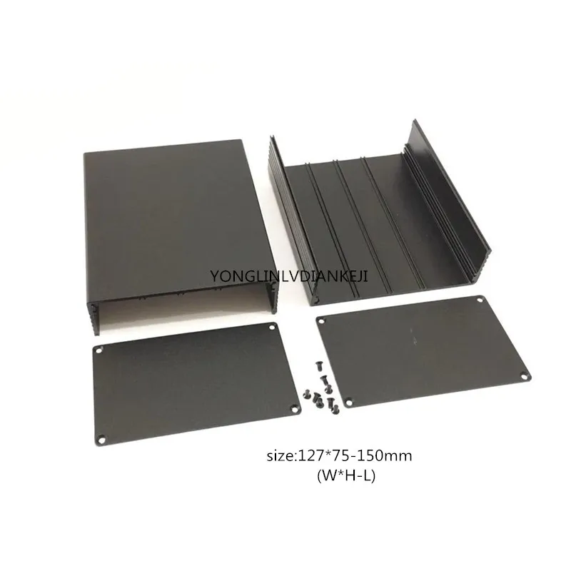 Aluminum box127*78-150mm PCB Instrument Box Enclosure Connection Case Electronic Project DIY