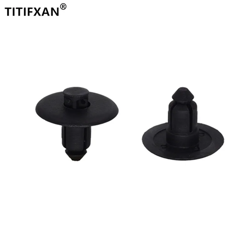 Car Bumper Water Tank Protective Plate Cover Push Pin Rivet Plastic Fastener Clip For Ford Lincoln Land Rover Volvo