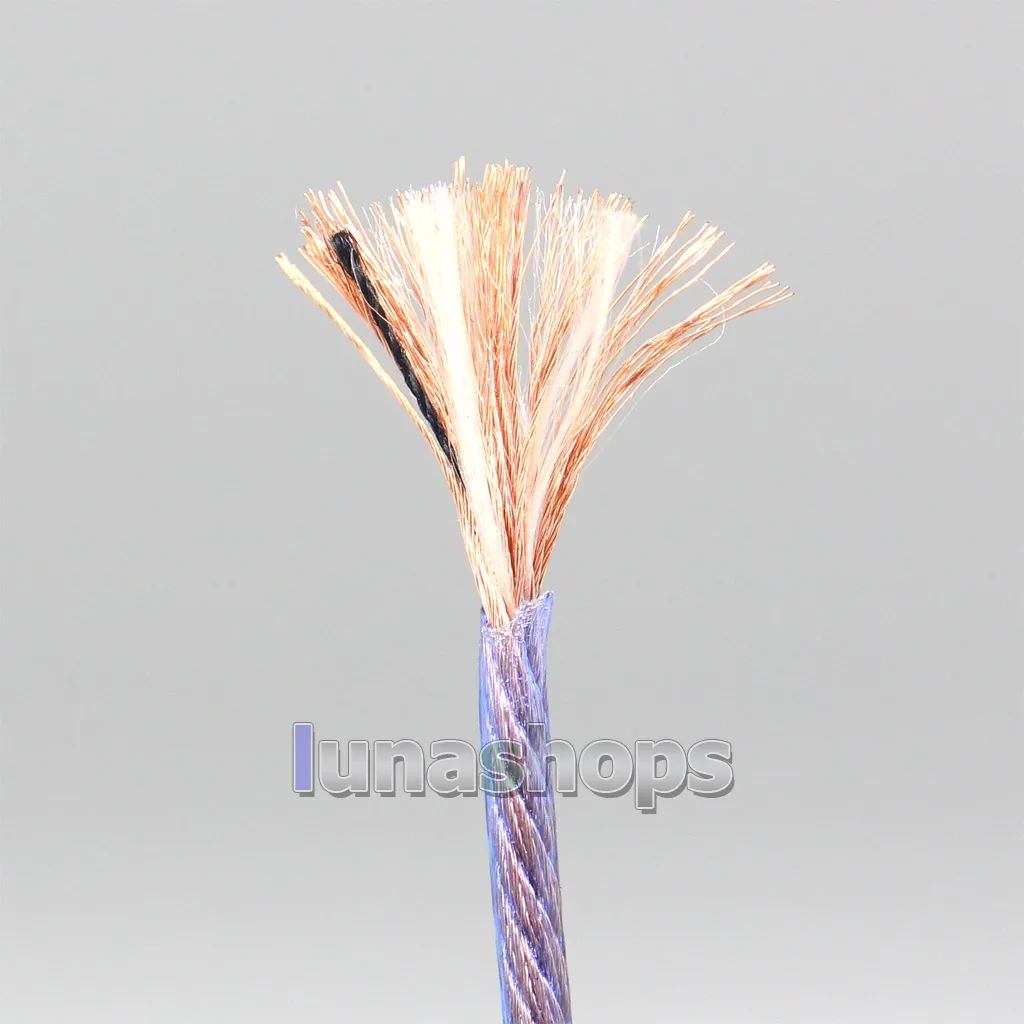 LN 007715   5m 180*0,05mm grafeno 7N OCC Cable de cobre DIY personalizado auriculares Cable único diámetro 1,8mm
