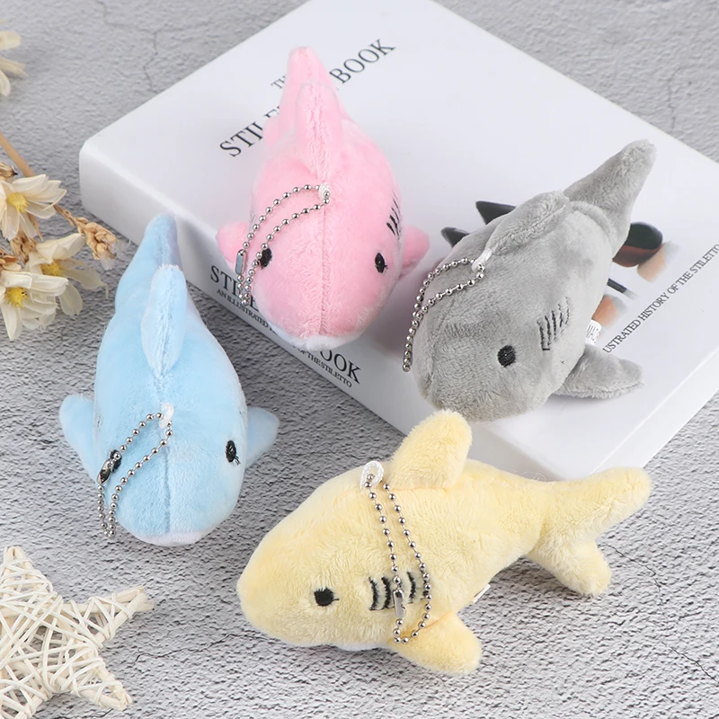 

12CM , Key chain Gift Shark Plush Stuffed TOY DOLL , Kid's Small Mini Plush Toys