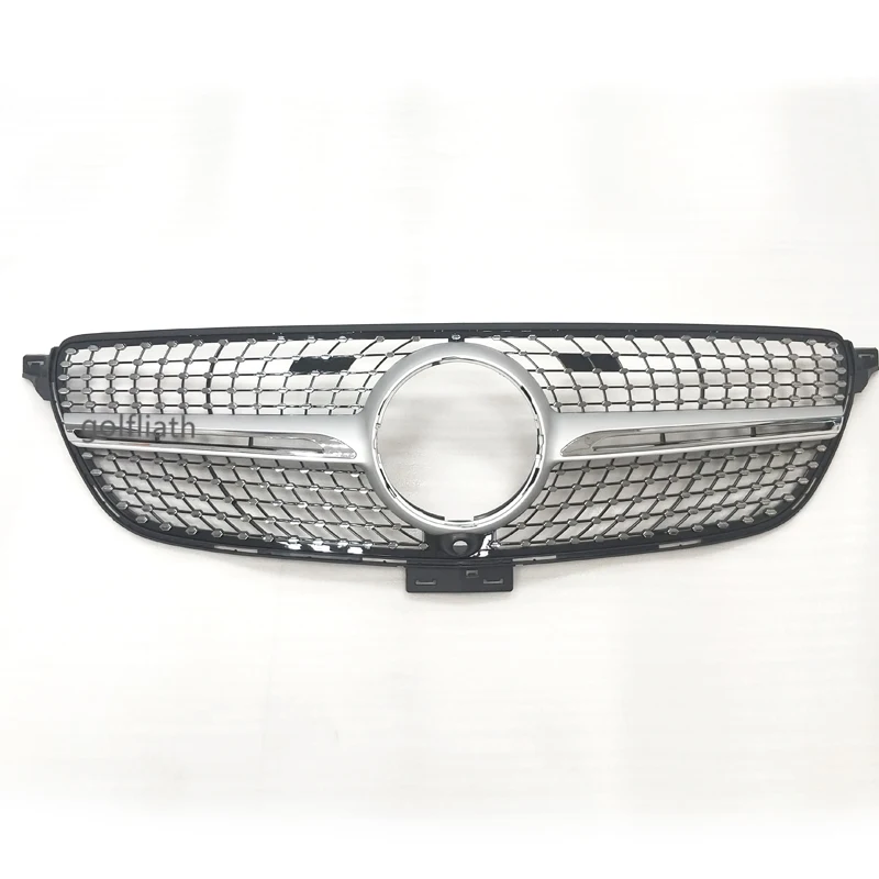 GOLFLIATH diamond grille Suitbale for Mercedes Benz GLE coupe W166 2015 2016 2017 front mesh front grille GLE coupe