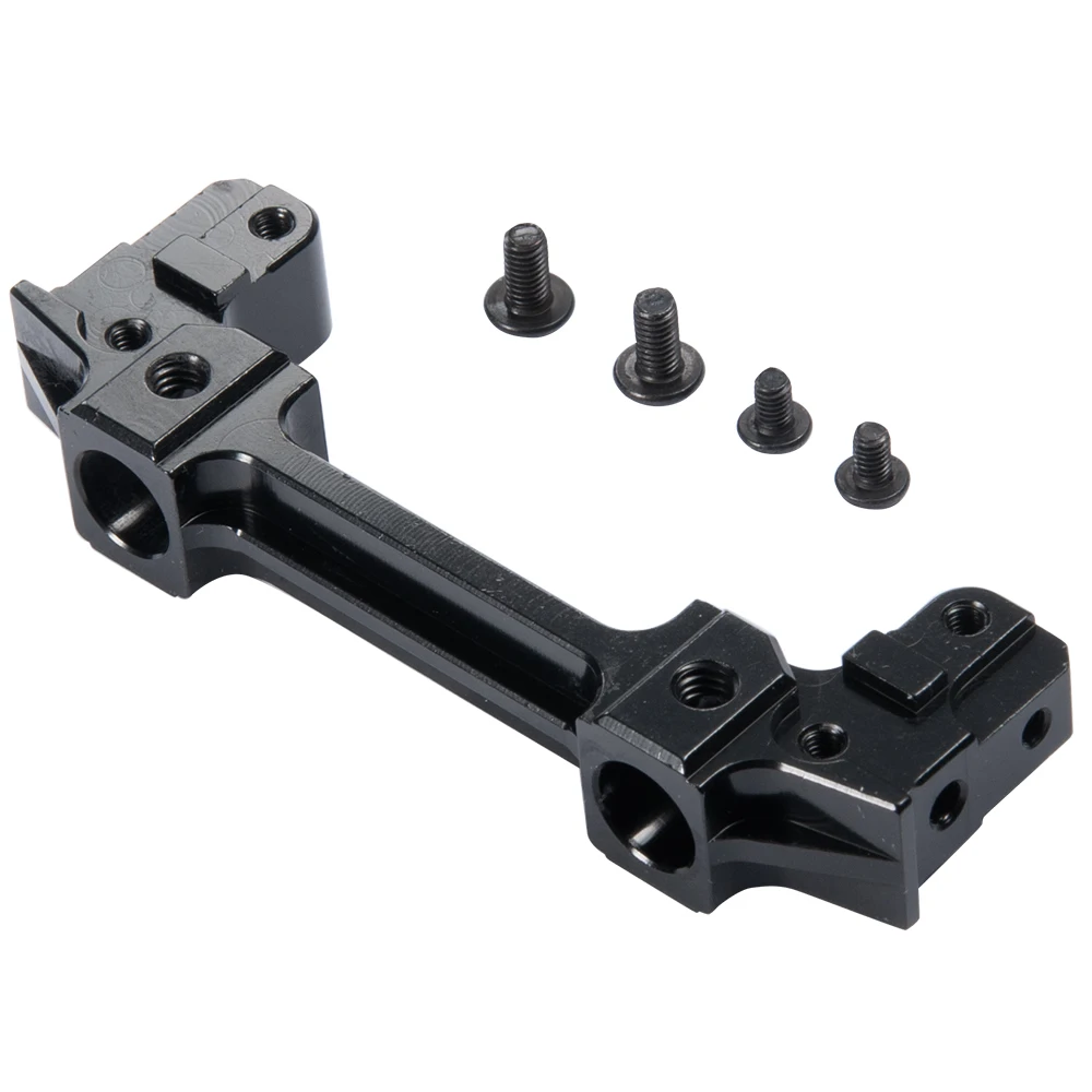 AXSPEED Supporto per staffa trave telaio anteriore/posteriore in lega di alluminio per Axial SCX10 II 90046 1/10 RC Crawler modello di auto parti di aggiornamento