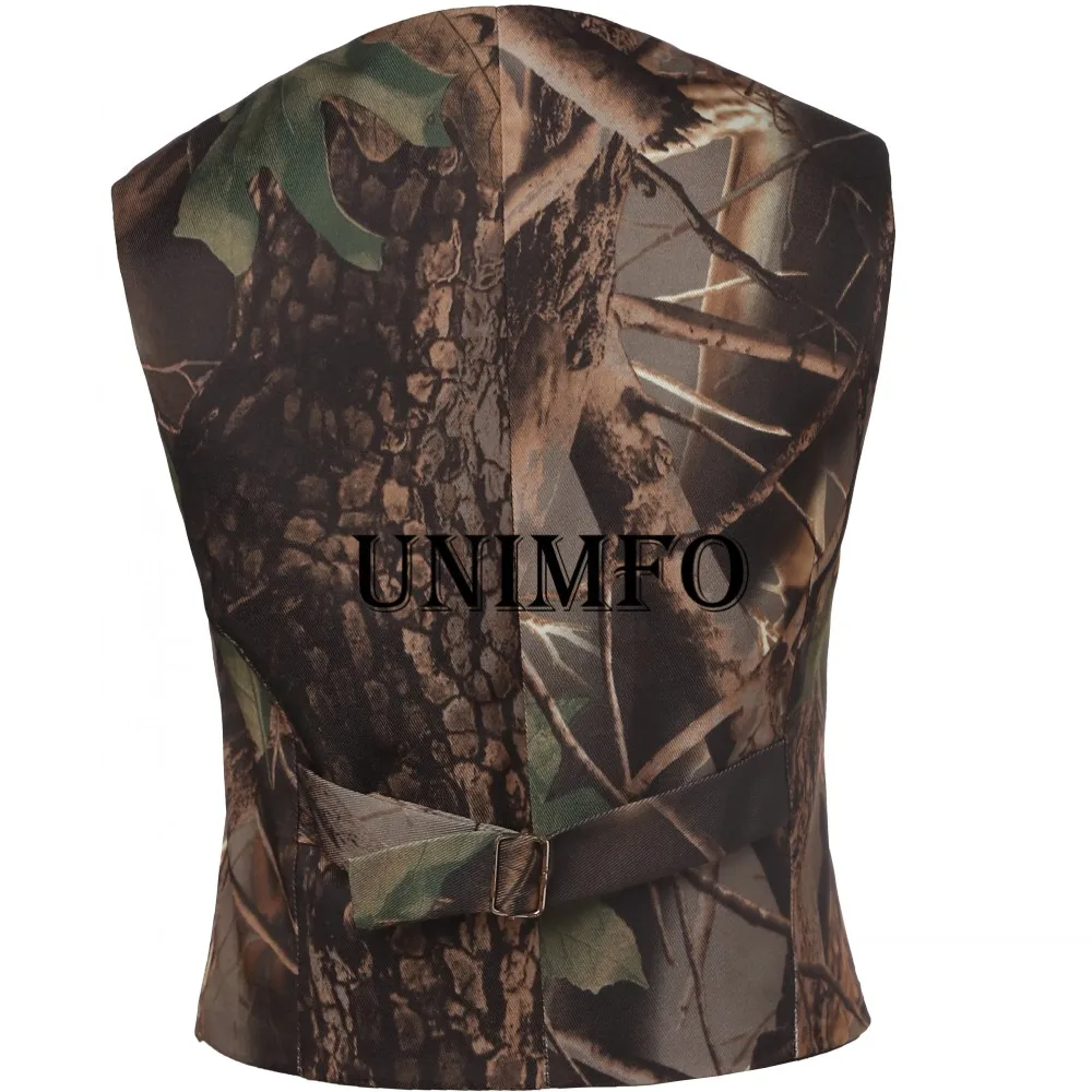 Camo roupas formais do menino camuflagem coletes para festa de casamento crianças menino (colete + gravata borboleta) roupa formal feito sob encomenda imagem real