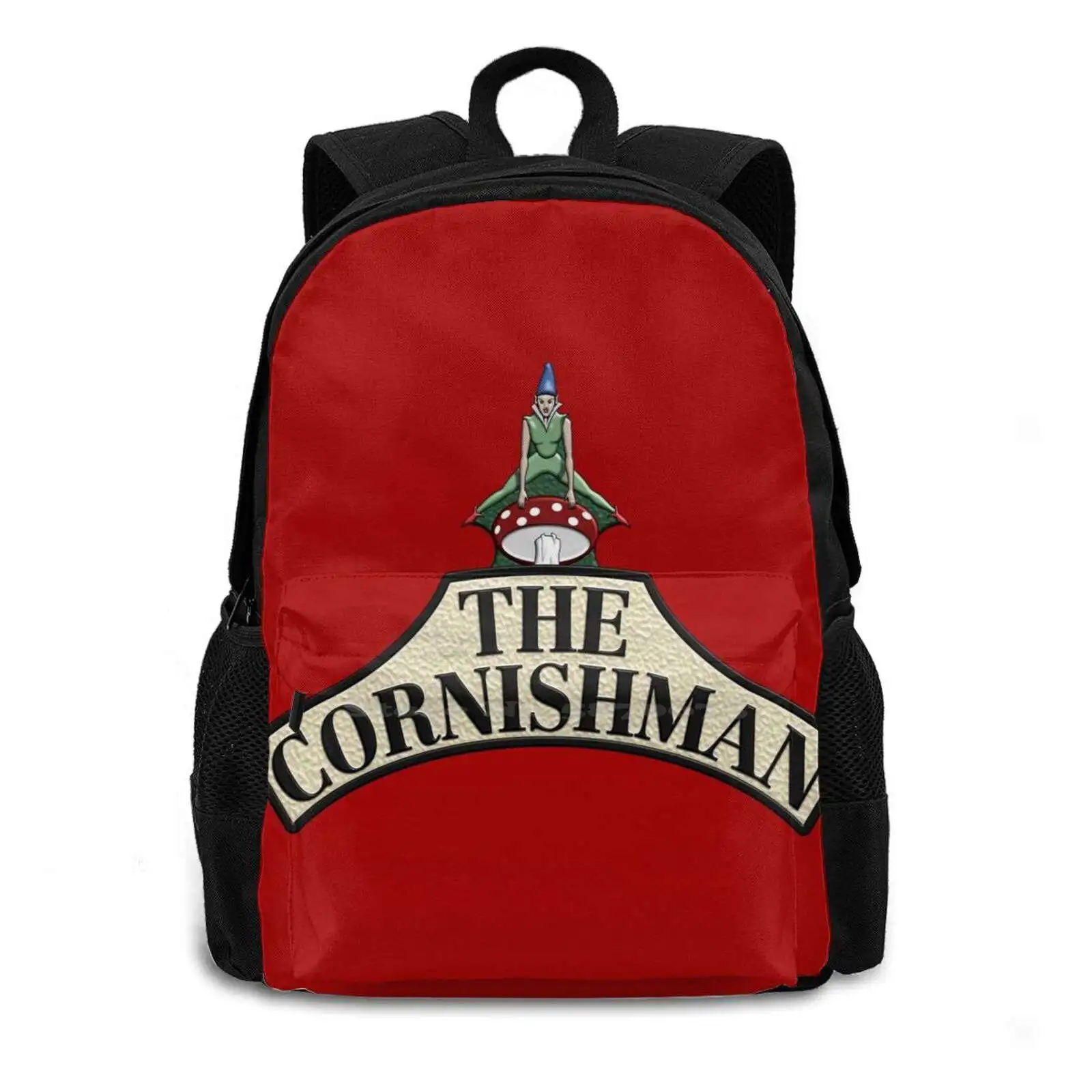 The Cornishman-Headboard Women Men Teens Laptop Travel School Bags The Cornishman Headboard Rail British England Wales