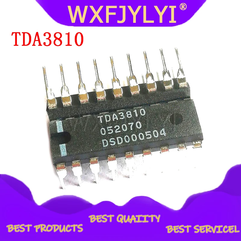 2PCS  TDA3810 A3810 DIP18 Sound field effect processor circuit