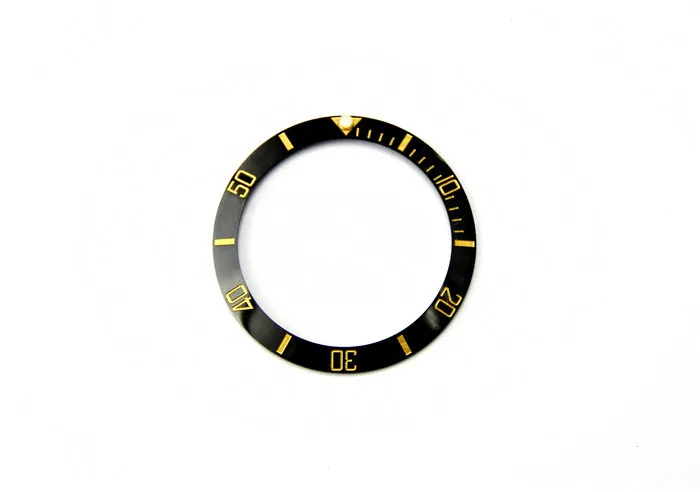 Ceramic Bezel Insert for rolex Submariner black blue green watch scale ring luminous GMTSUB38mm40mm ceramic watch outer ring mou