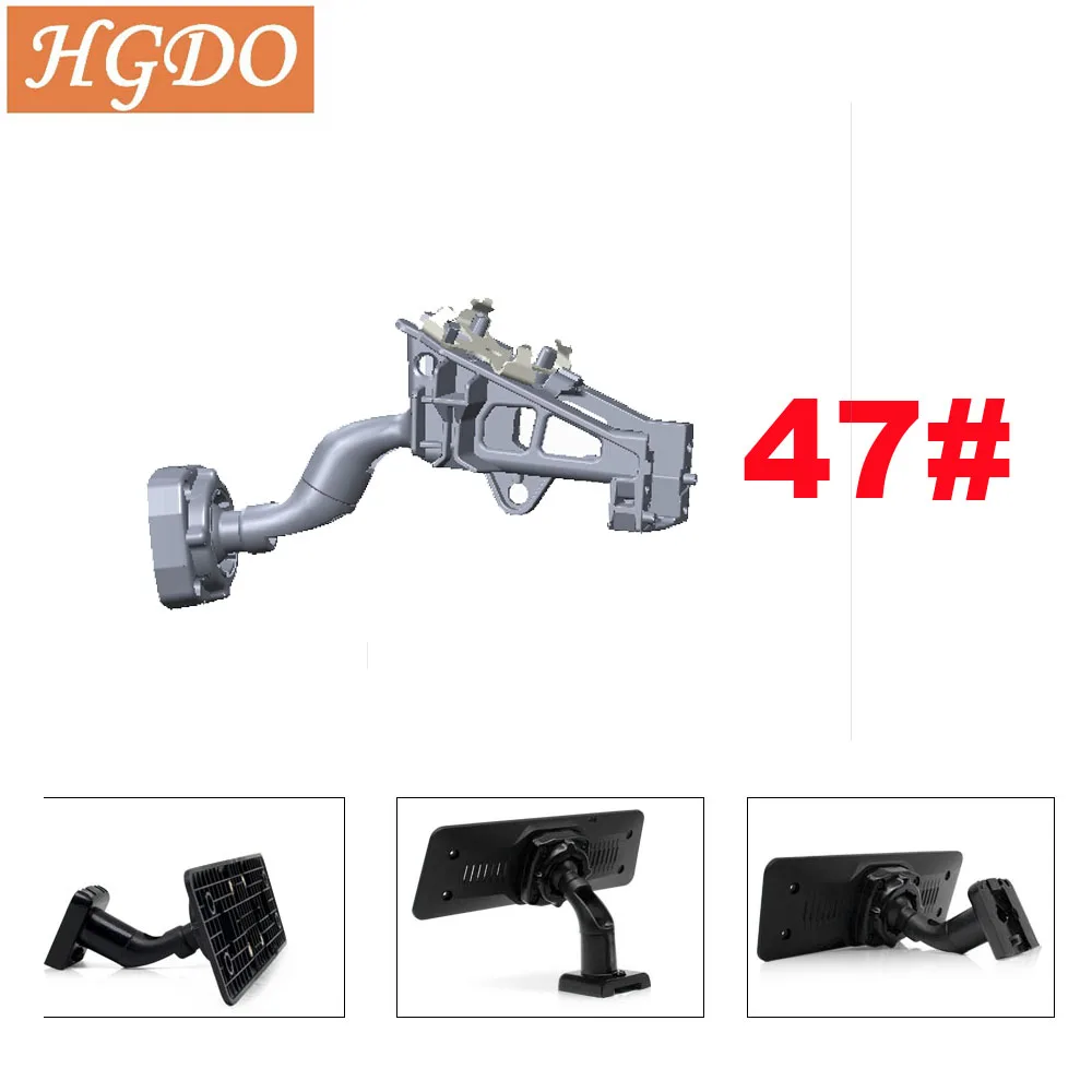 HGDO NO.47 Number 47 Car DVR Holder Mounts Rearview Mirror DVR Holder Car GPS Recorder Mount Universal Holders Bracket Dash Cam